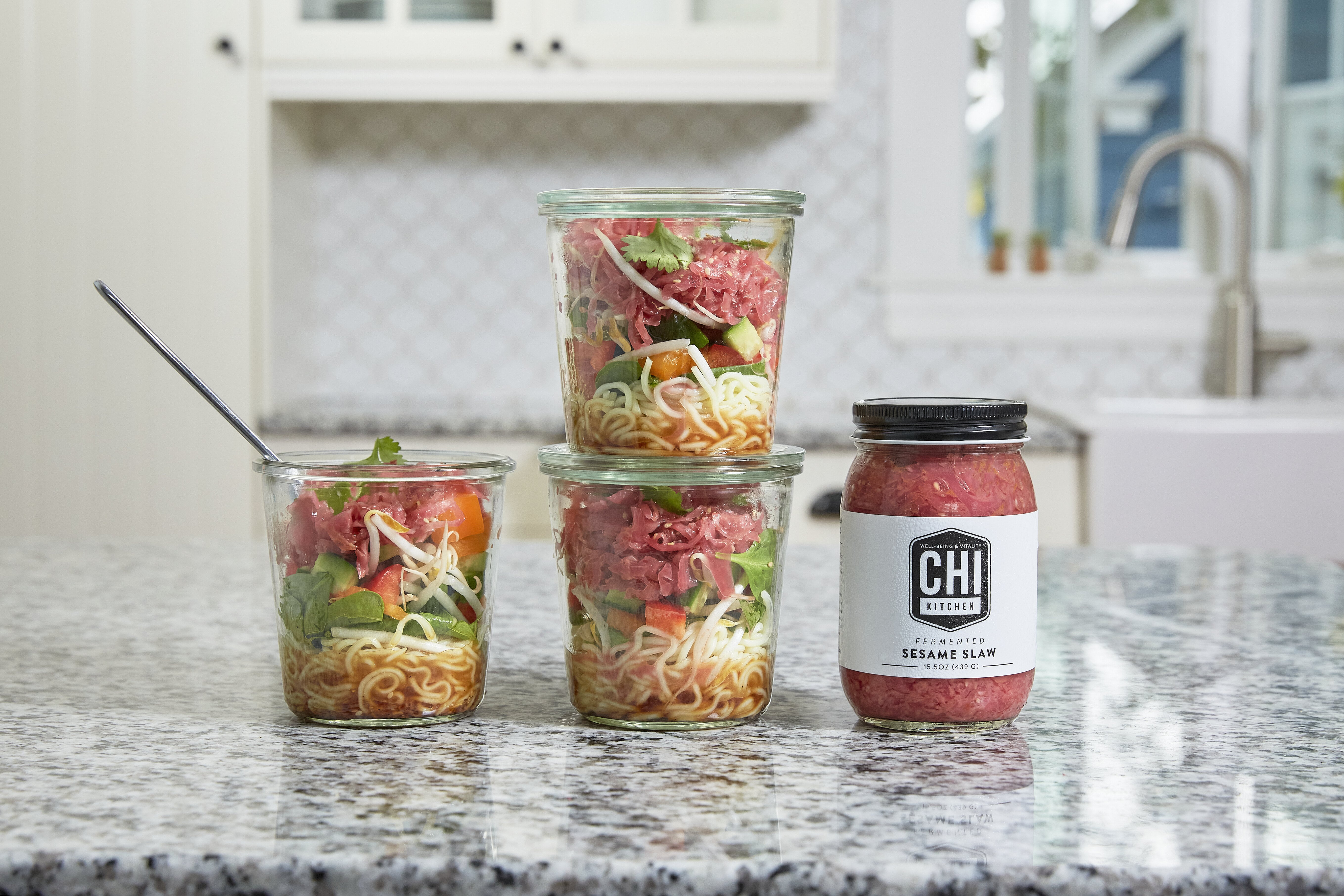 Sesame-Ginger Noodle Salad with Cucumber