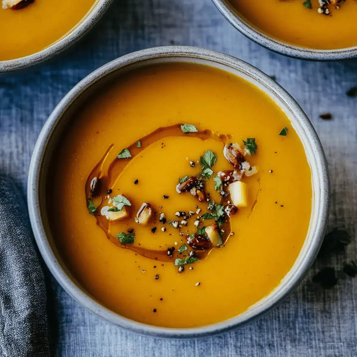 Maple-Roasted Carrot and Apple Soup