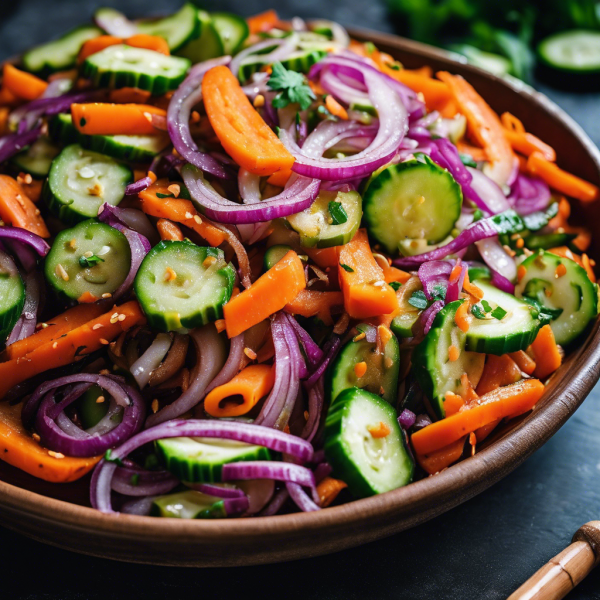 Stir-Fried Vegetable Medley with Spicy Kick