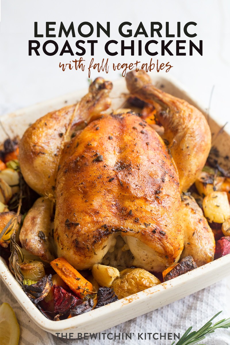 Baked Lemon-Glazed Chicken with Roasted Vegetables