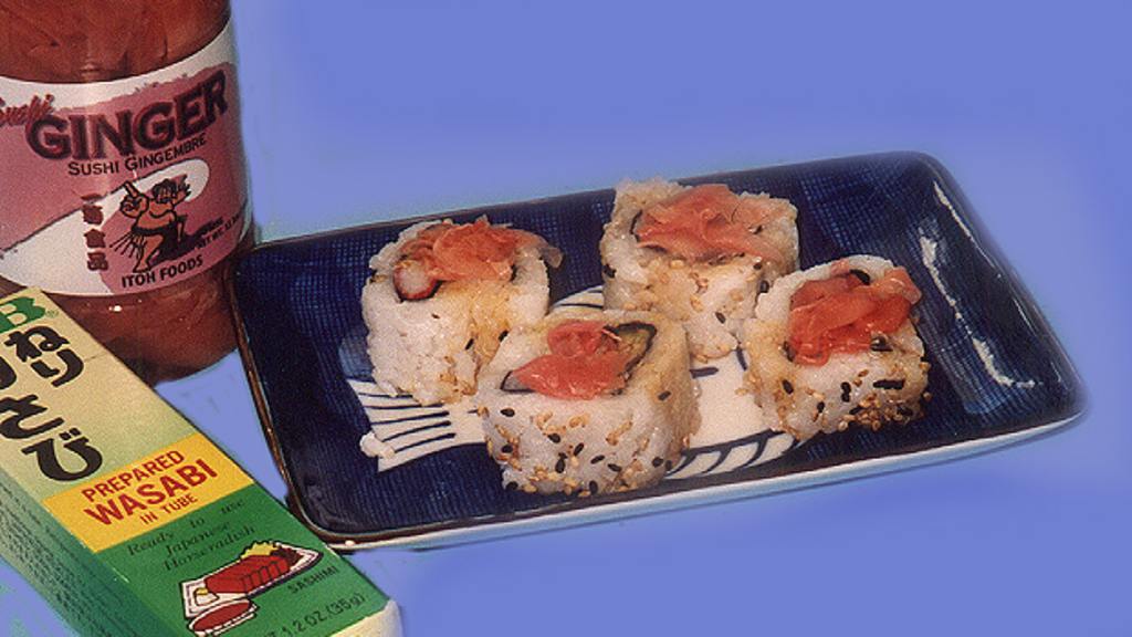 True Japanese Sushi Rolls