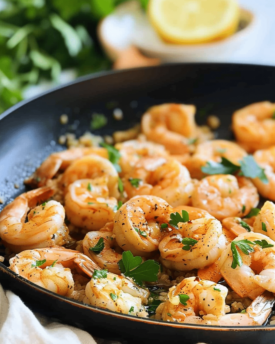 Pan-Seared Shrimp with Spring Vegetables and Dill