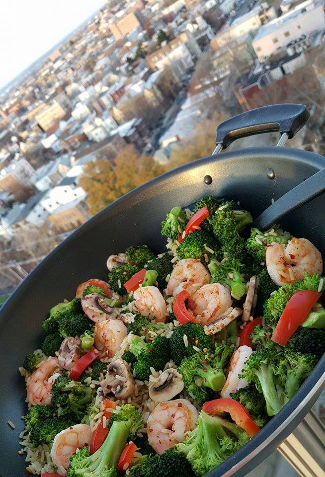 Ginger-Garlic Sautéed Shrimp with Broccoli