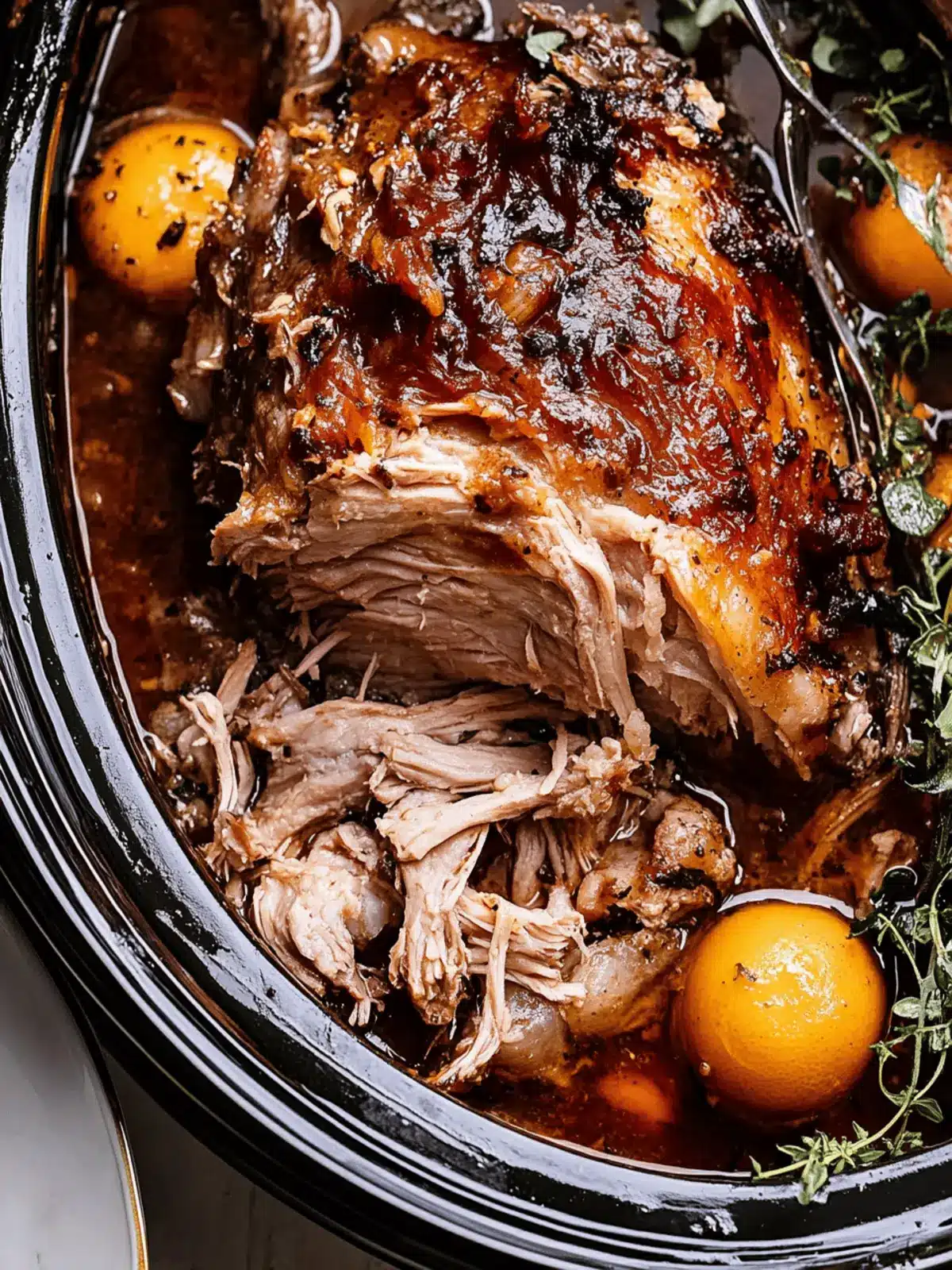 Slow-Cooked Pork Shoulder with Root Vegetables