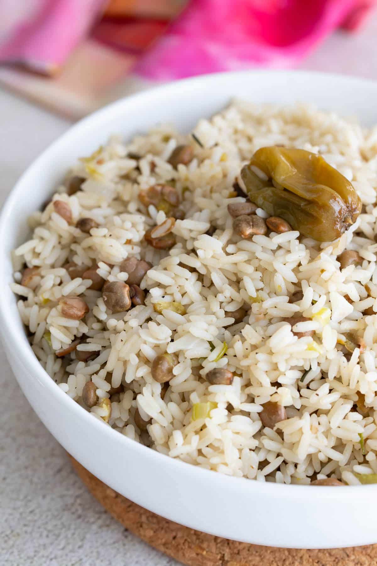Rice with Pigeon Peas and Sofrito