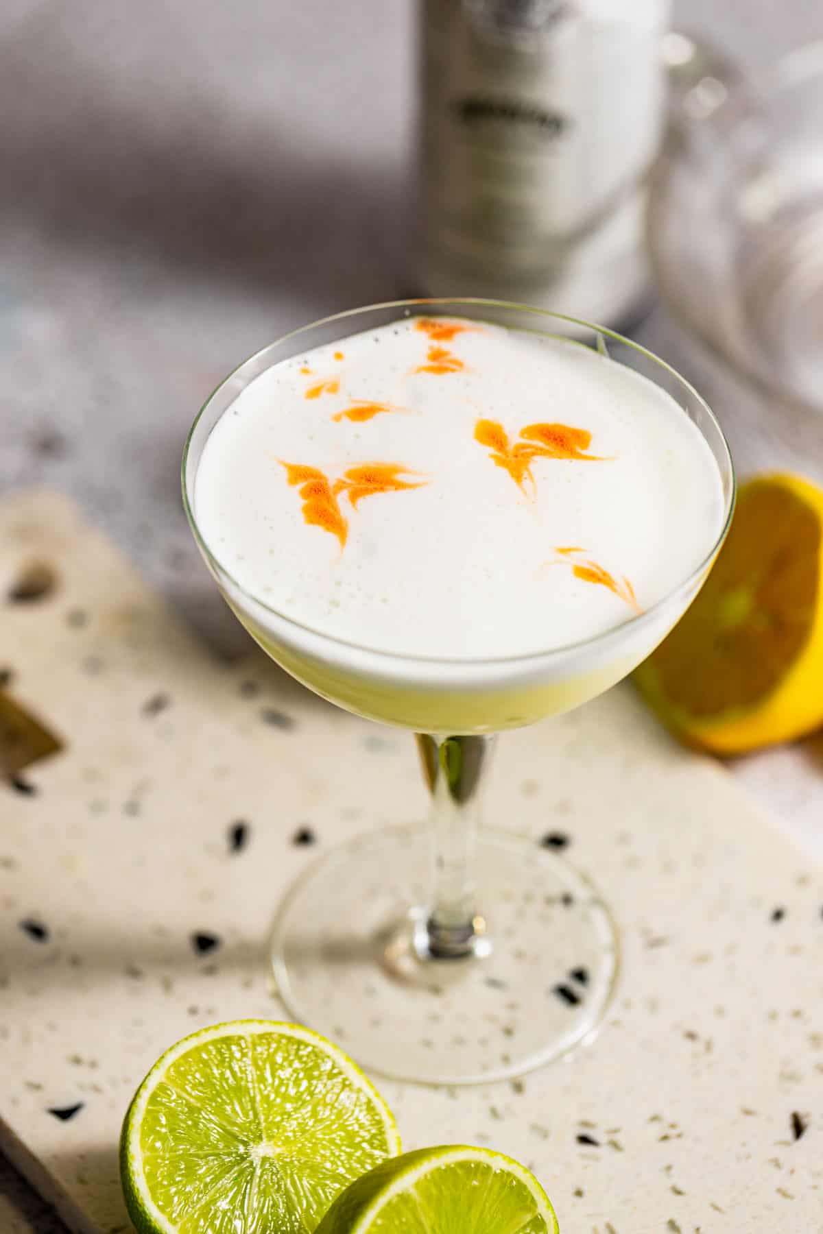 Slow-Steeped Mezcal Sour