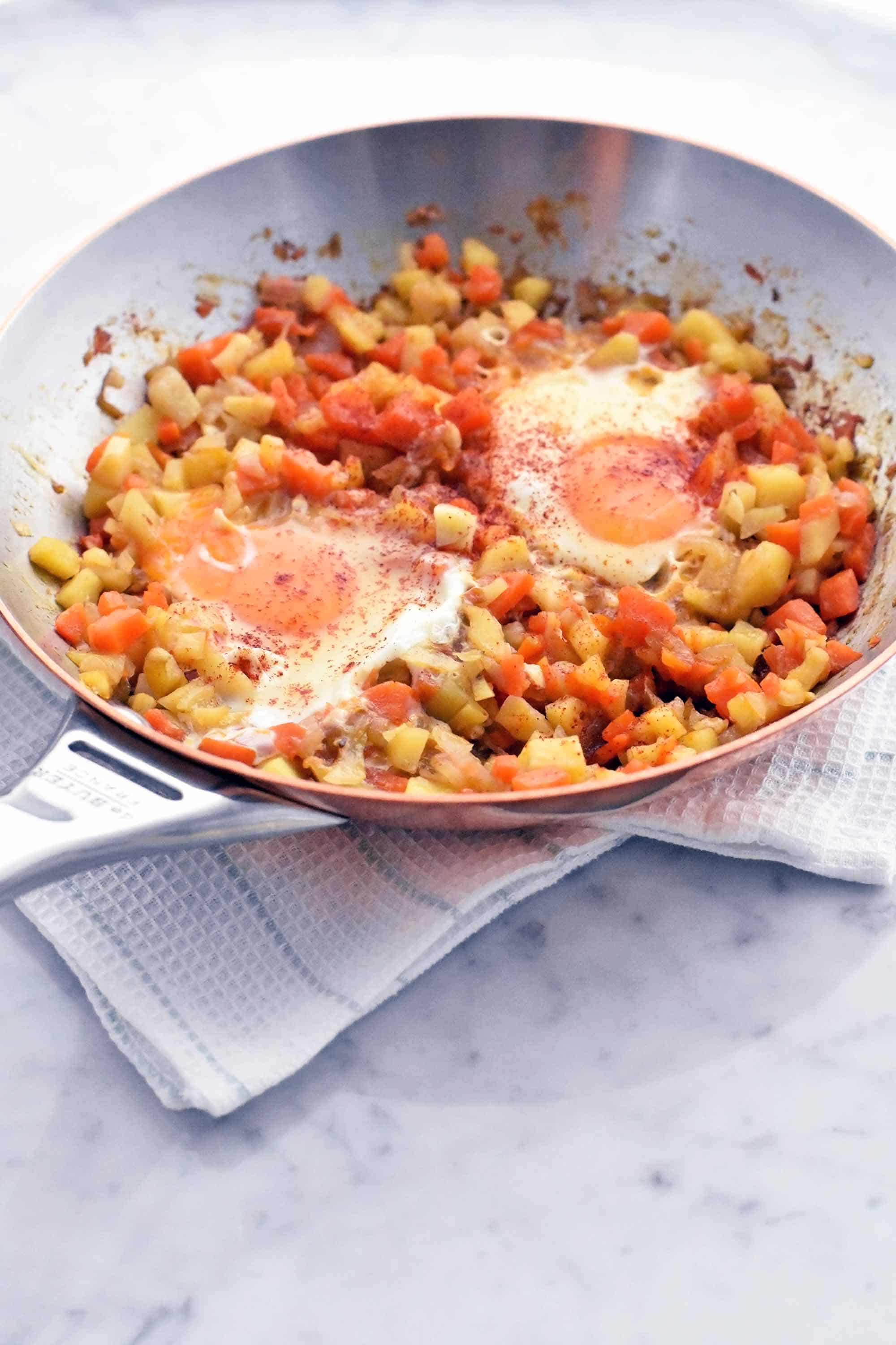 Heirloom Vegetable Hash with Smoked Paprika