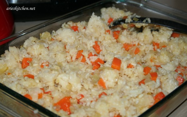 Hardy Amaryllis-Inspired Risotto
