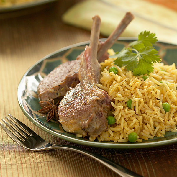 Lamb and Rice Pilaf with Cumin and Coriander