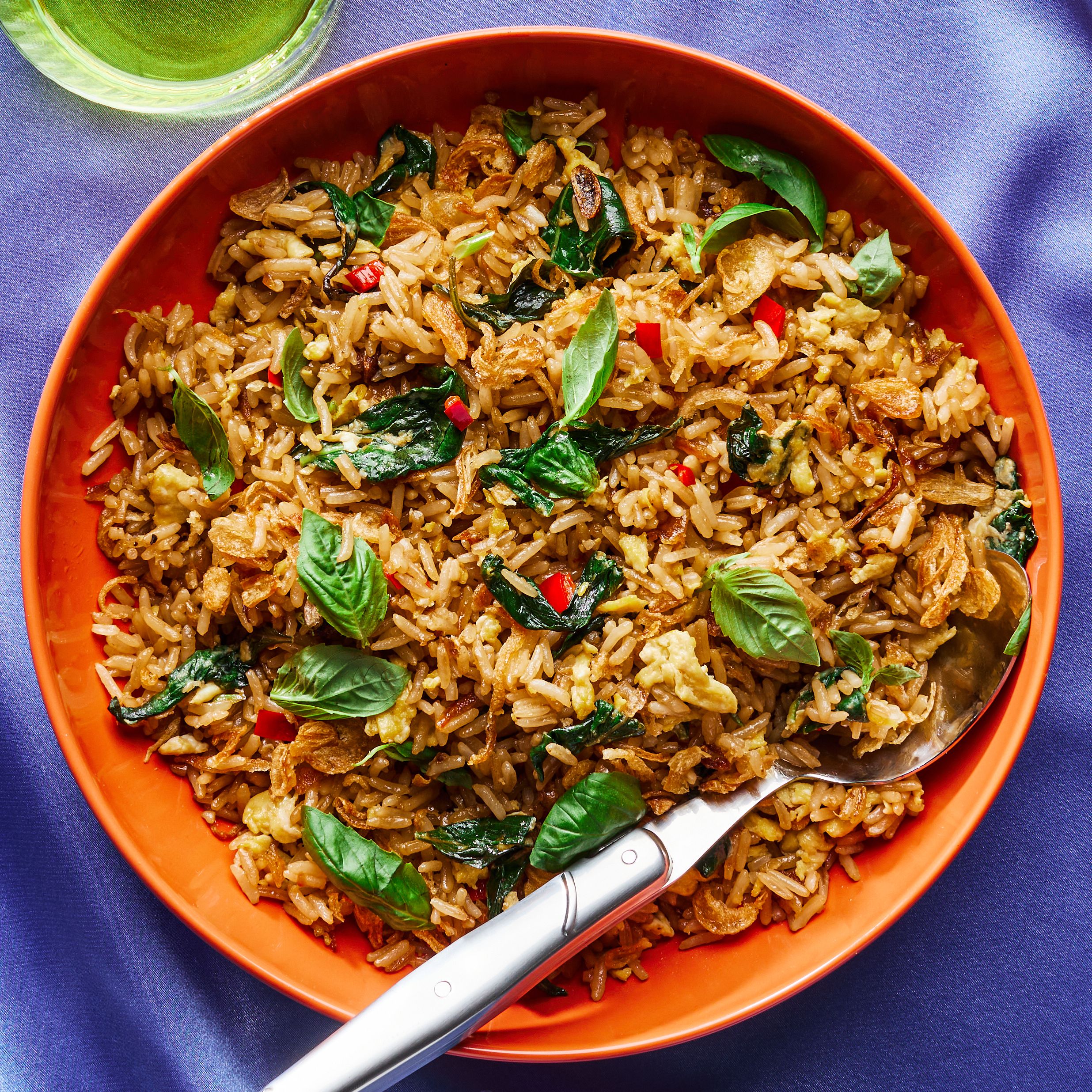 Sweet Corn and Thai Basil Fried Rice