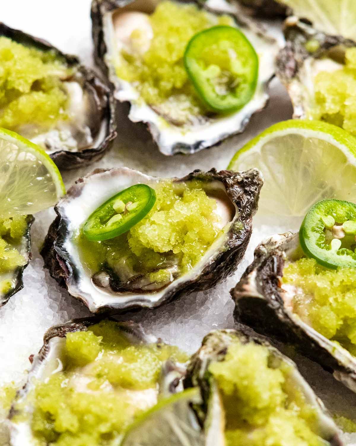 Citrus-Spiced Oysters