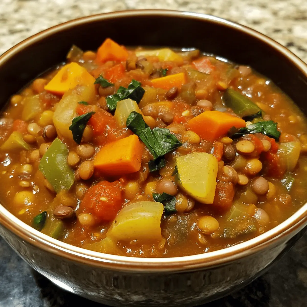 One-Pot Lentil and Vegetable Stew