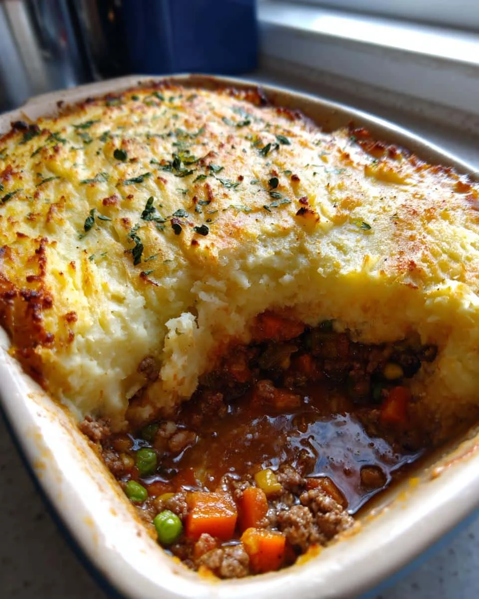 Shepherd's Pie with Mashed Potato Topping