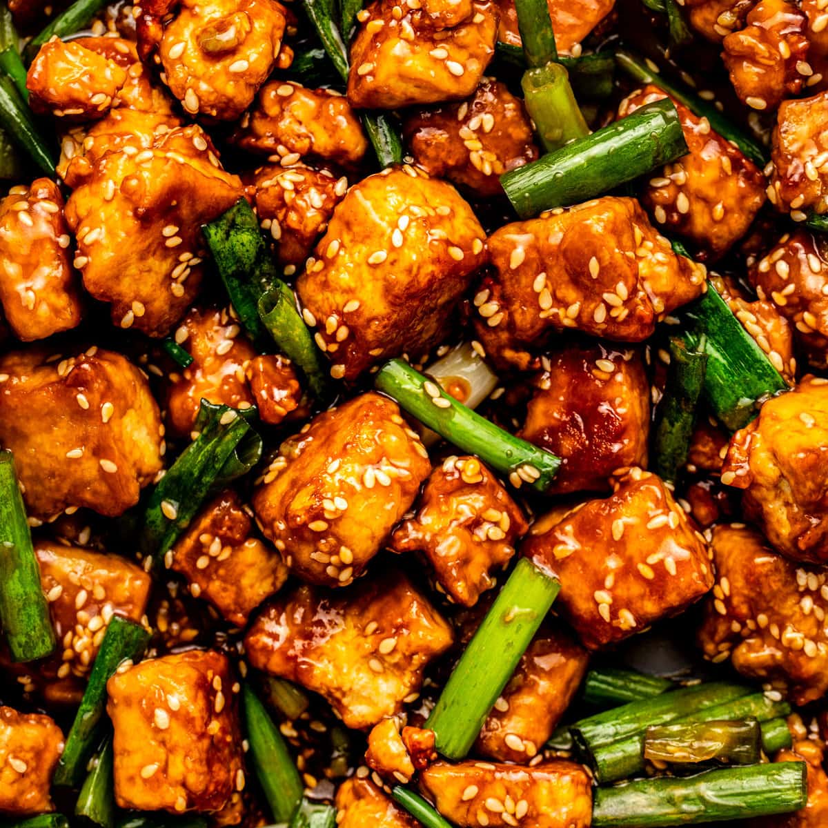 Miso-Infused Tofu with Sesame Greens