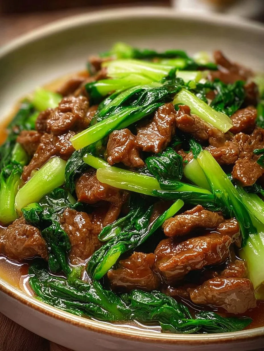 Spiced Beef Stir-Fry with Bok Choy