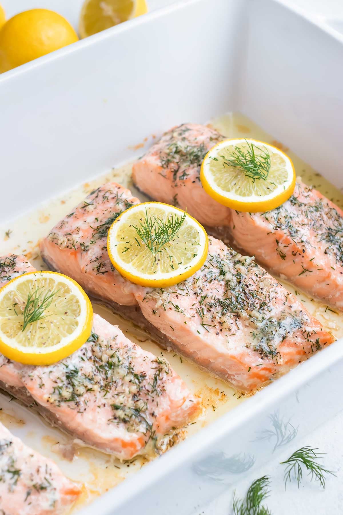 Pan-Roasted Salmon with Dill and Lemon
