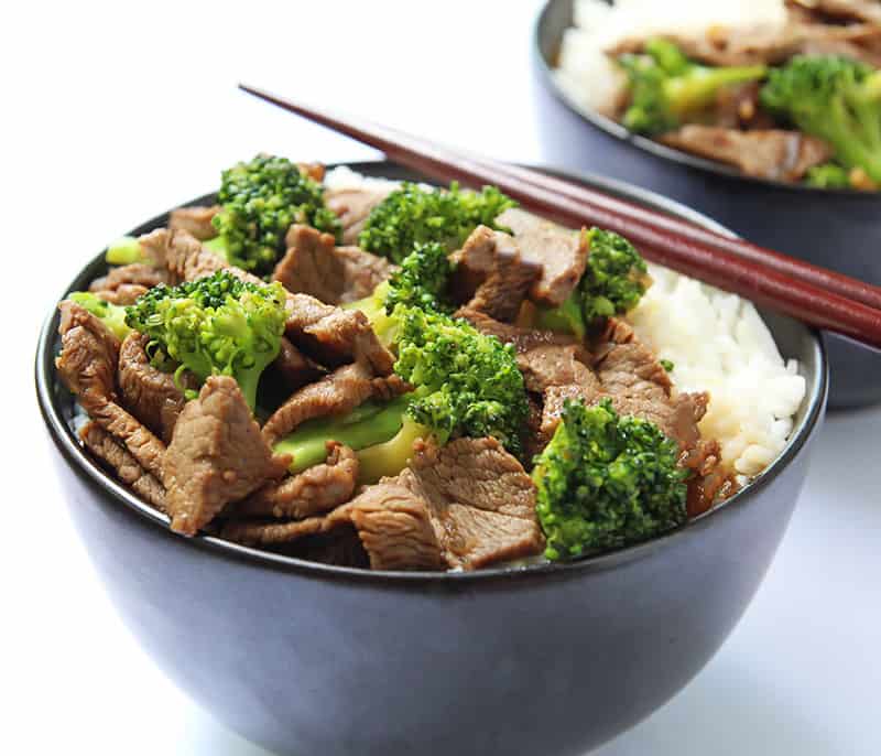 Ginger Beef Stir-Fry with Broccoli