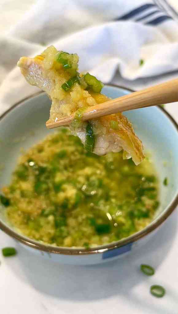 Har Gow with Ginger-Scallion Dipping Sauce