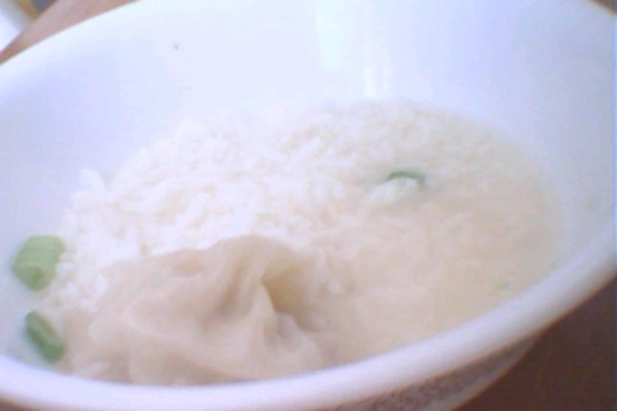 Wonton Soup with Minced Pork and Shiitake