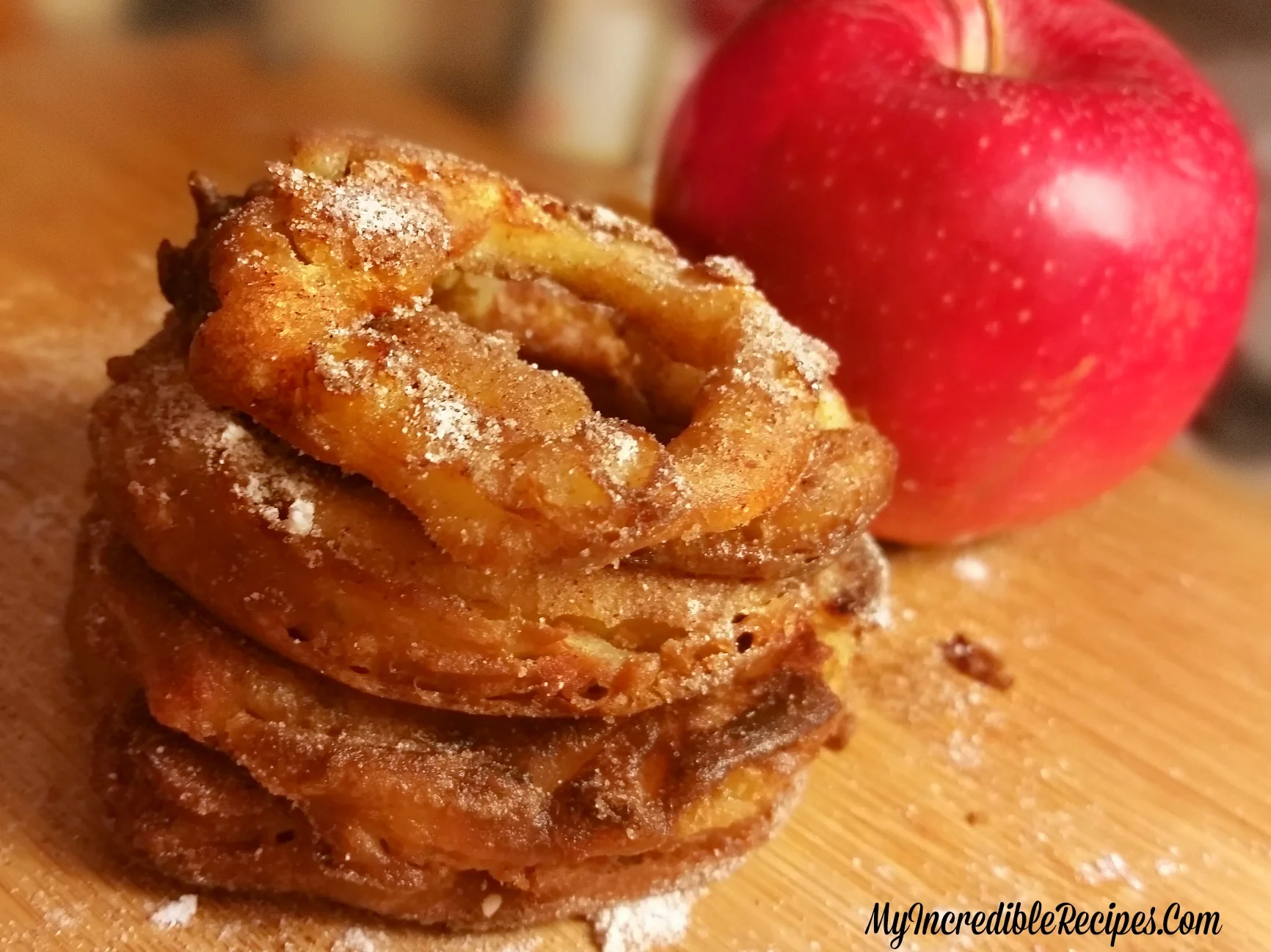 Cinnamon-Sugar Apple Rings