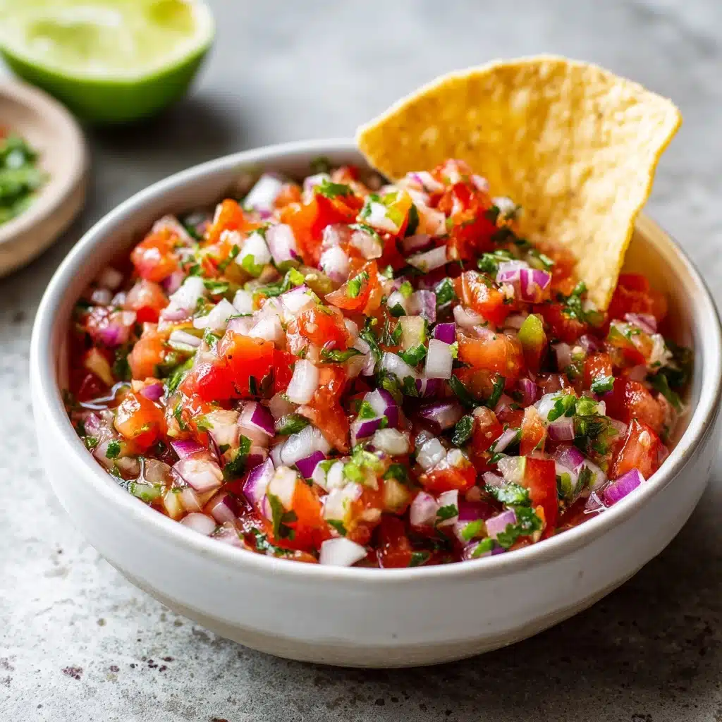 Fresh Fruit Salsa with Lime and Cilantro
