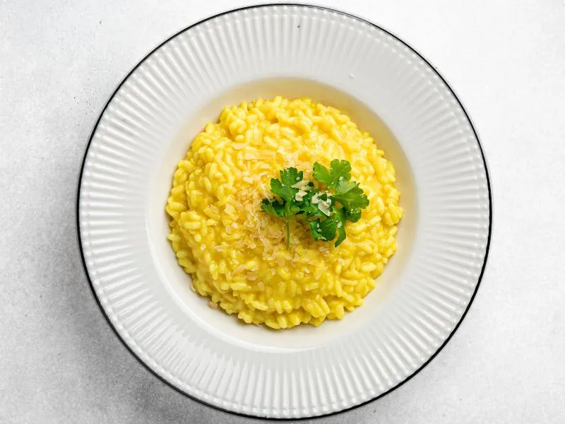 Italian Risotto alla Milanese