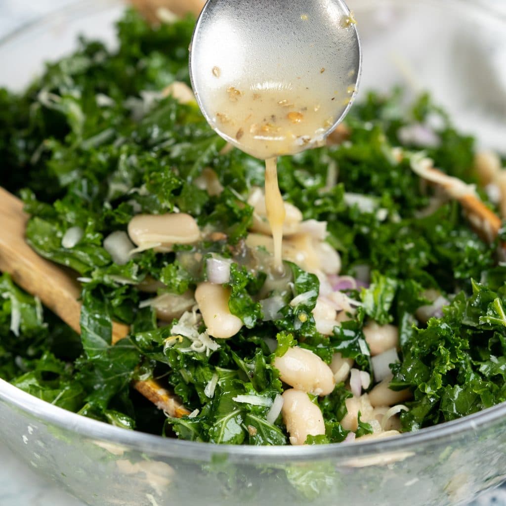 Black Sesame and White Bean Salad with Citrus Vinaigrette