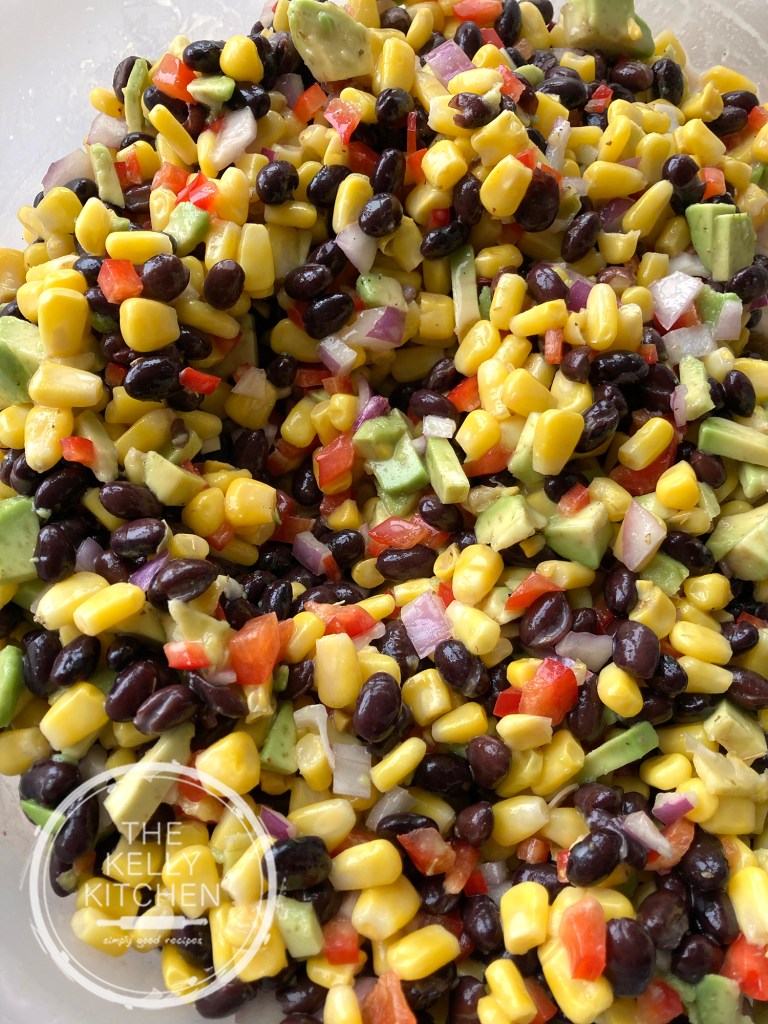Midwest-Style Corn and Black Bean Salad with Lime Dressing
