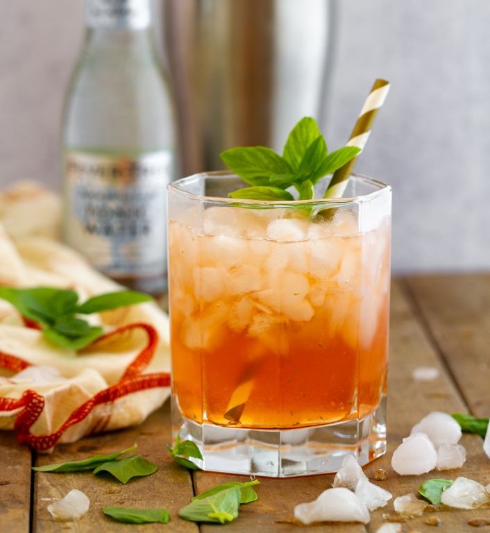 Aperol Basil Smash