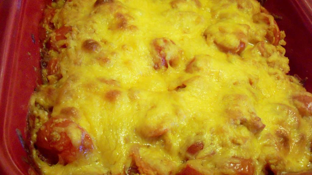 Herb-Crusted Chicken & Tomato Casserole