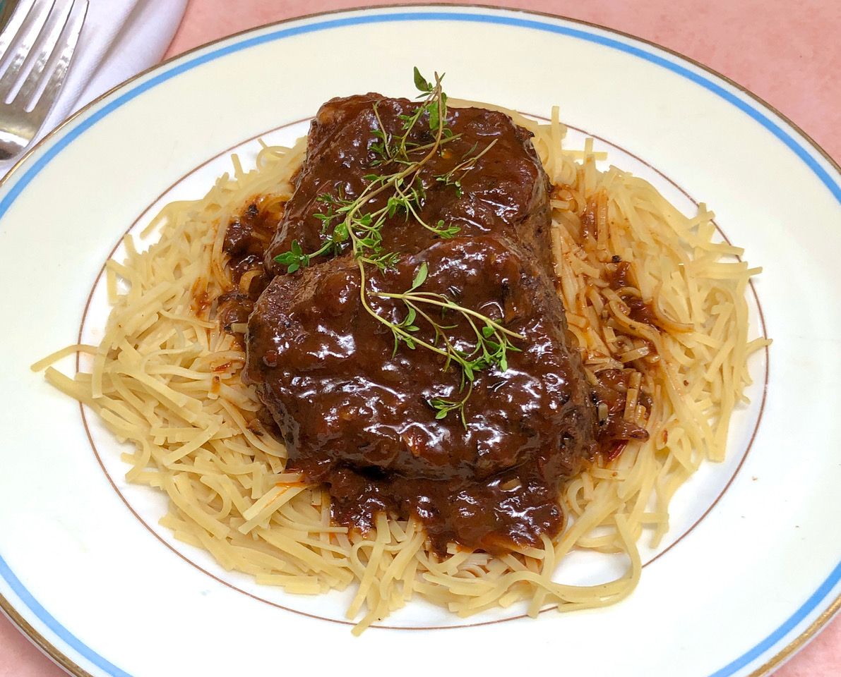 Dijon-Braised Beef Short Ribs with Thyme