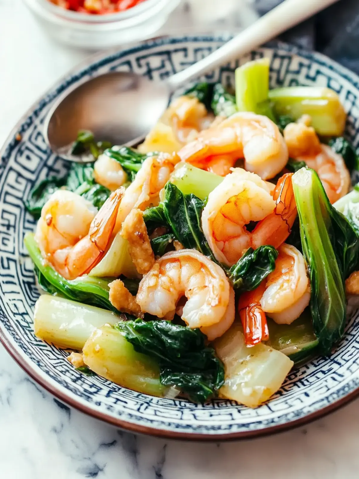 Stir-Fried Shrimp with Bok Choy and Coconut Aminos