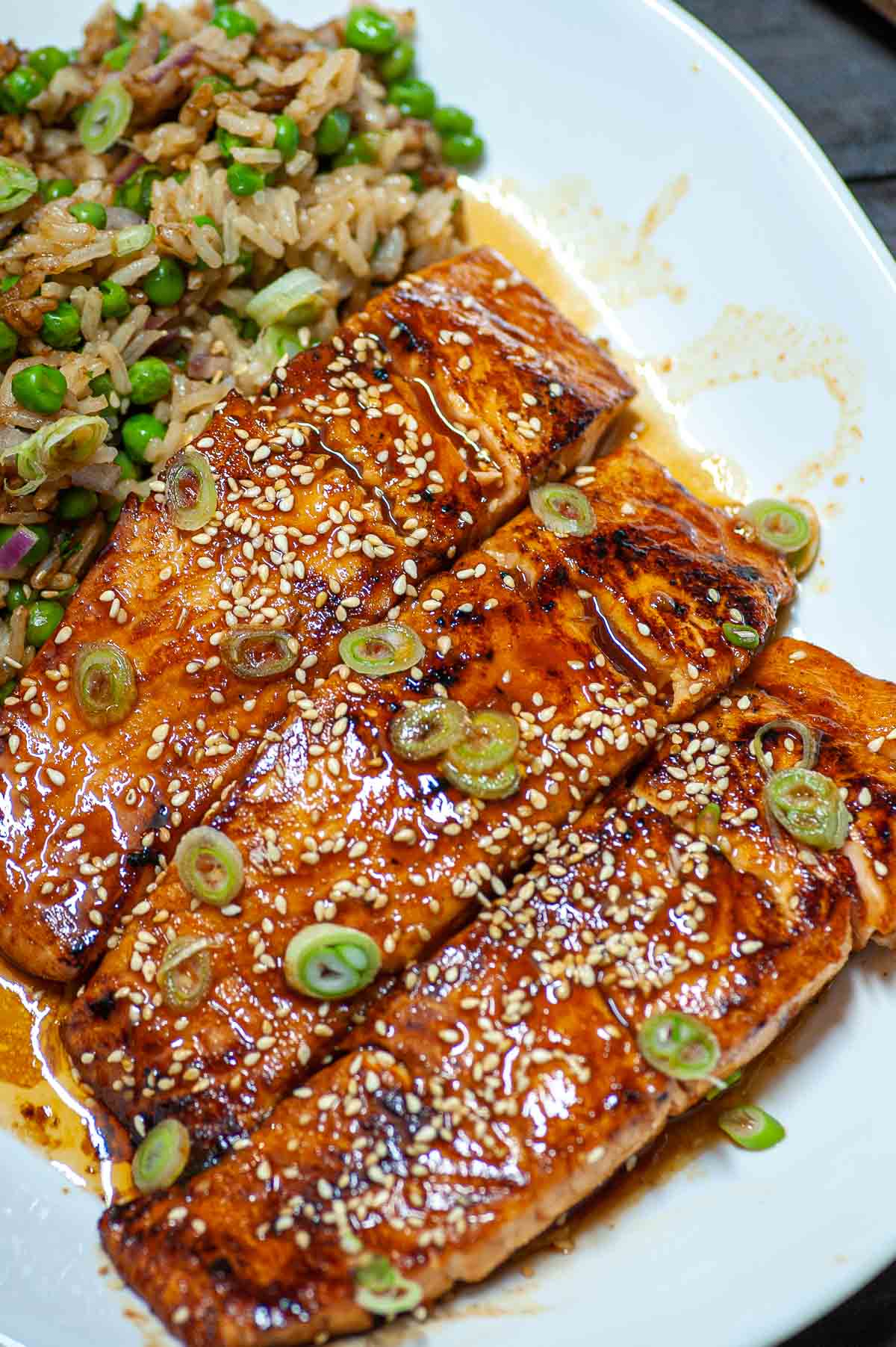 Orbiter-Style Honey-Sesame Glazed Salmon Fillets