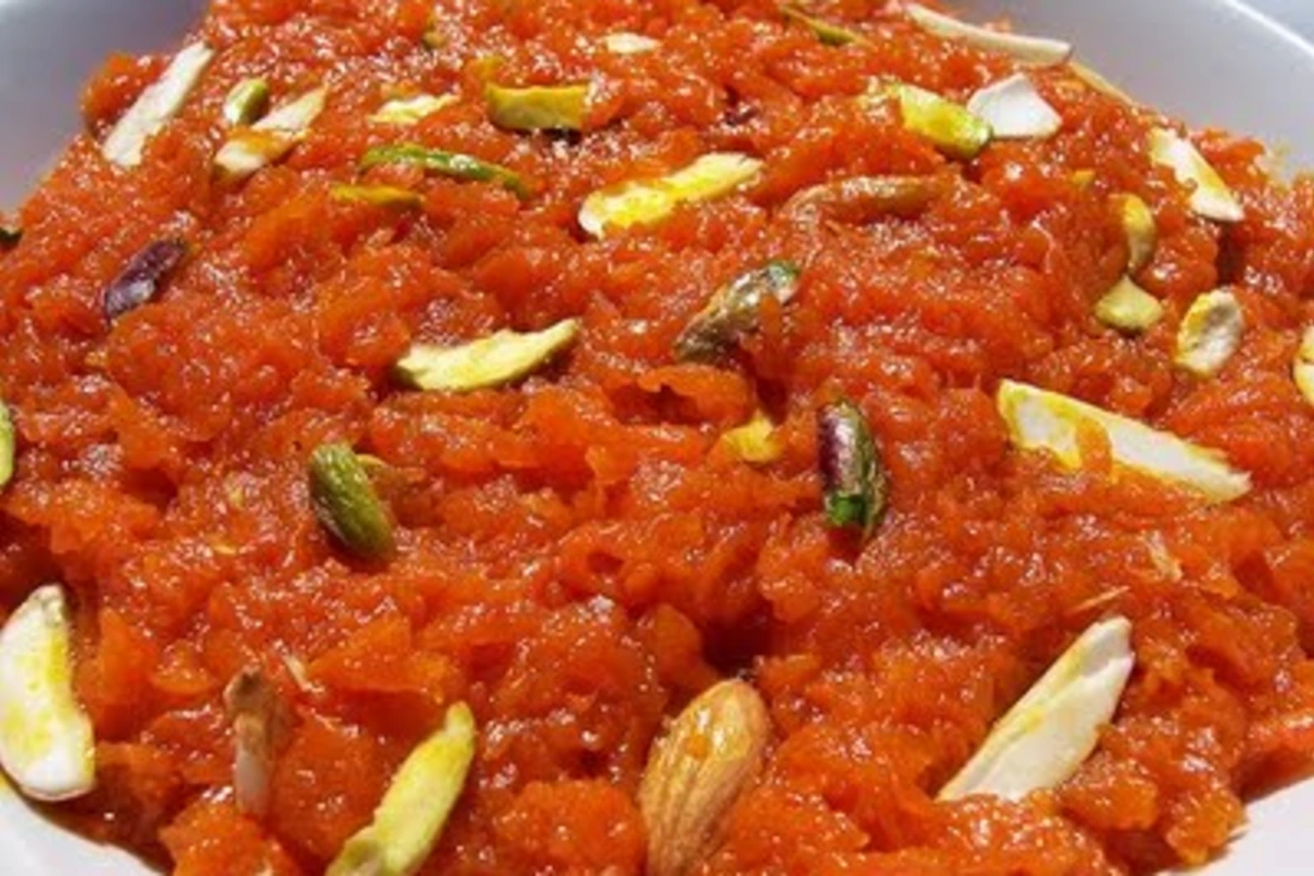 Gajar Ka Halwa with Cardamom and Nuts