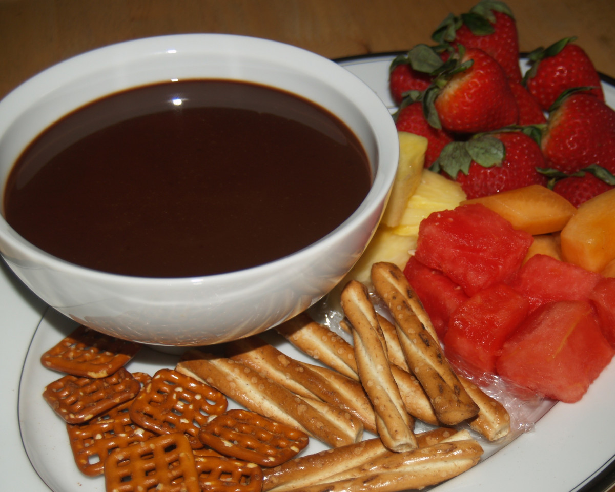 Dark Chocolate Fondue