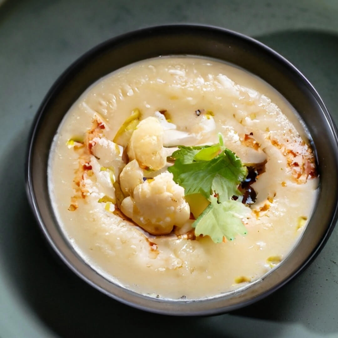 Simmered Cauliflower and Thyme Soup