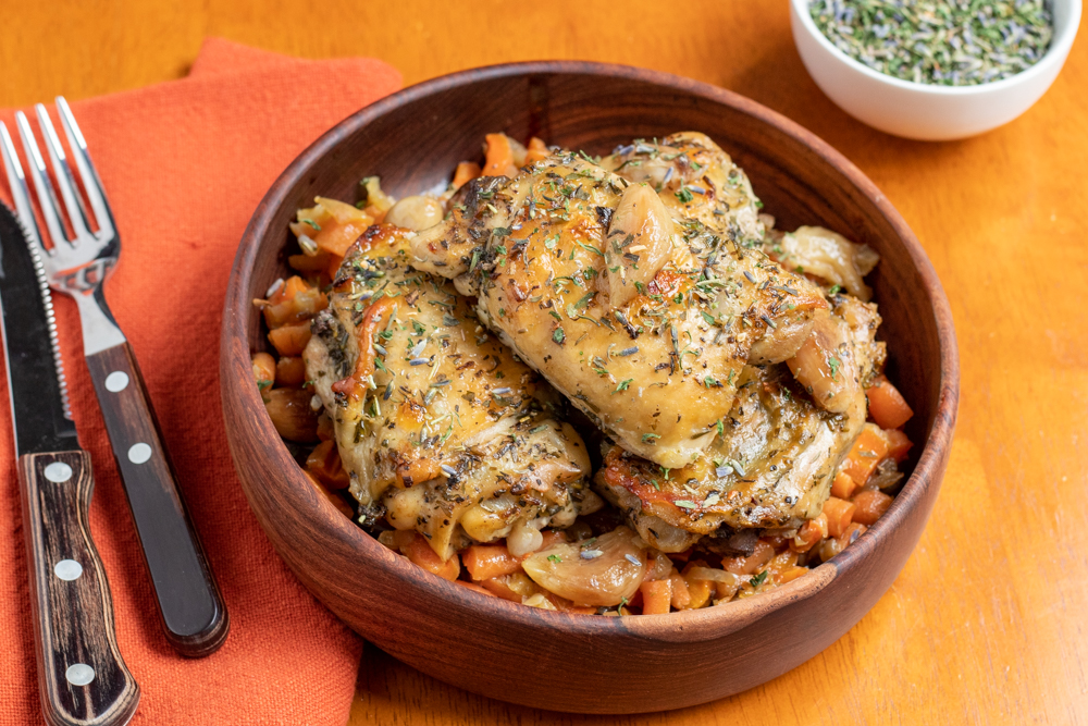 Pan-Seared Garlic Herb Chicken Thighs