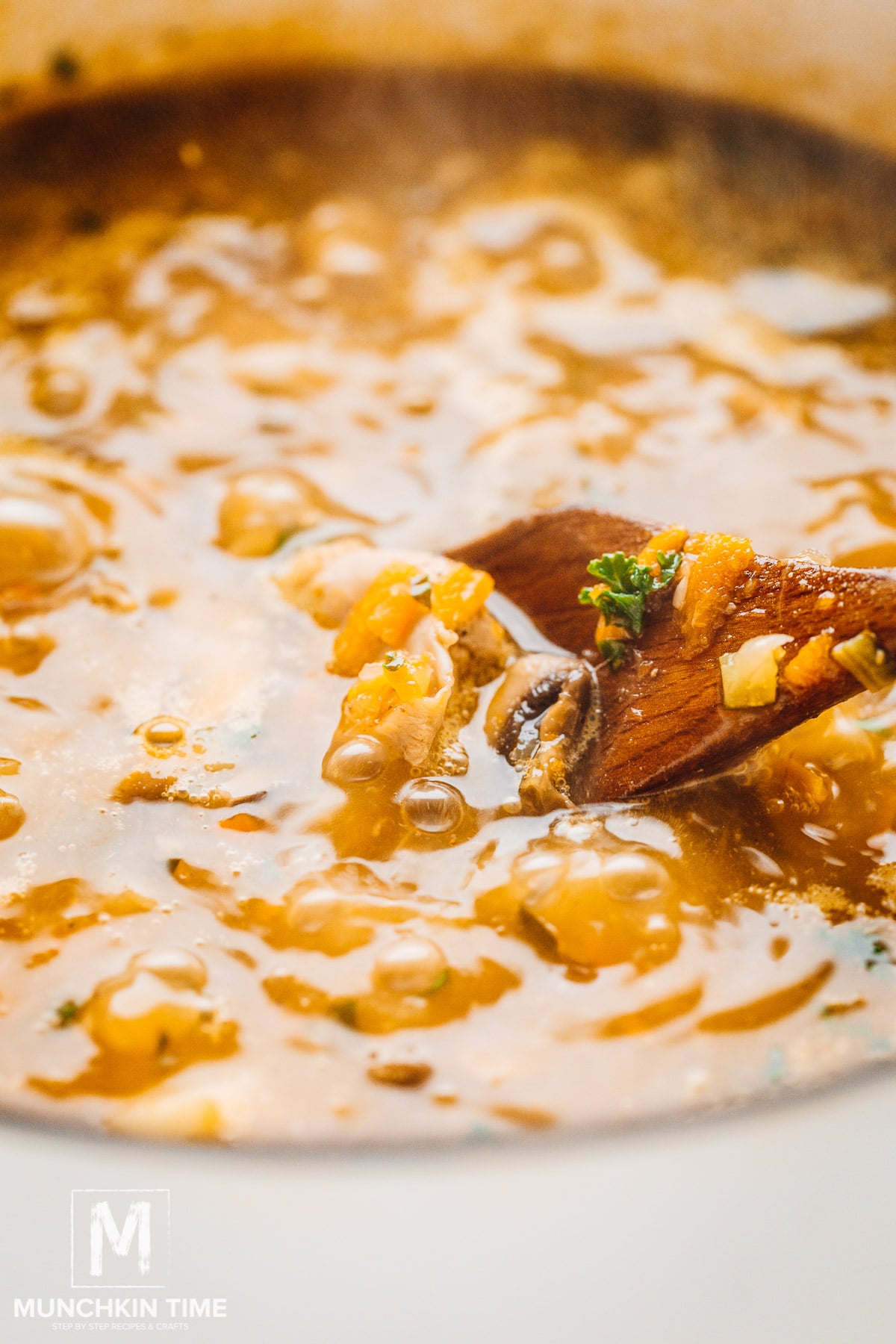One-Pot Chicken and Mushroom Stew with Thyme