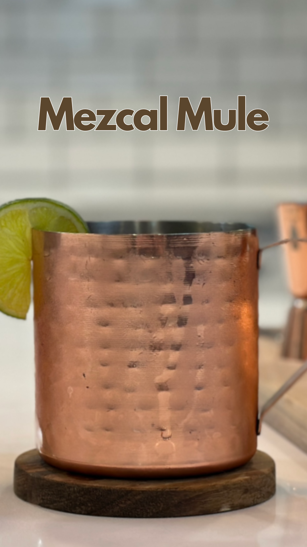 Spiced Orange Mezcal Mule