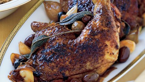 Sage-Infused Chicken with Caramelized Onions