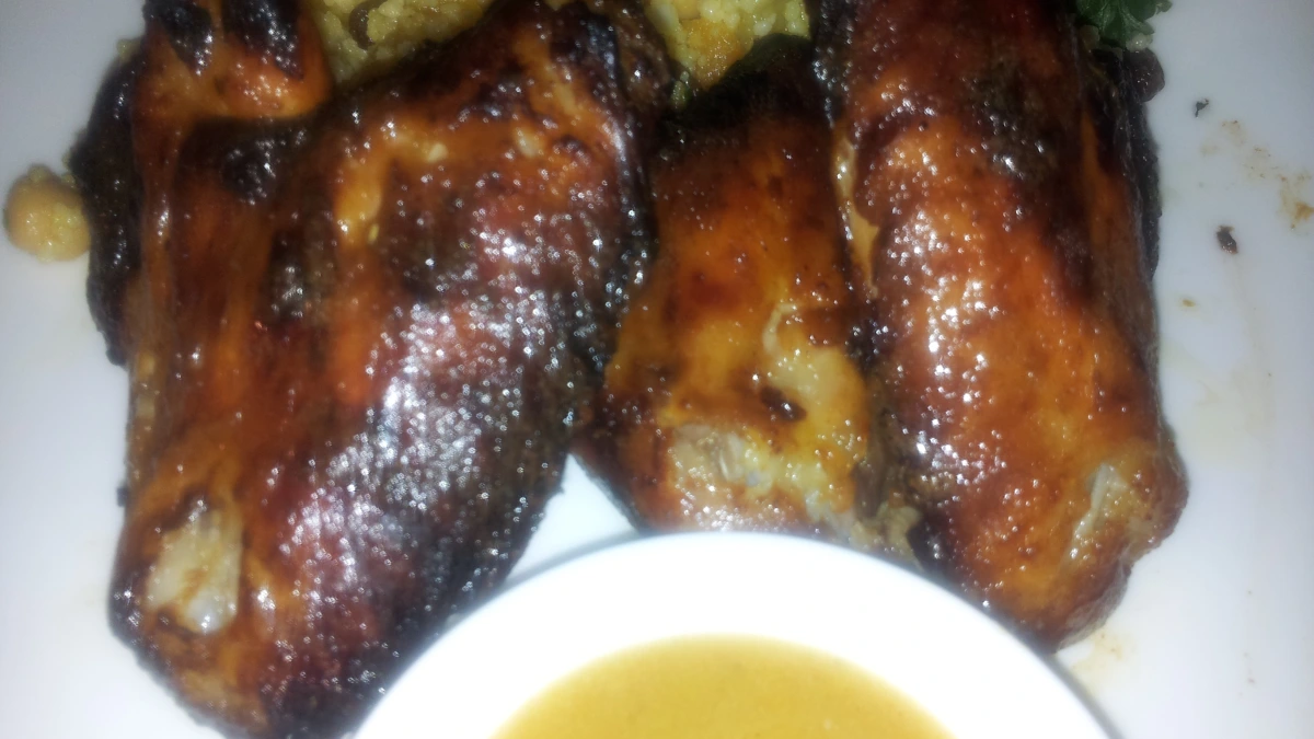 Baked Honey Mustard Chicken Wings