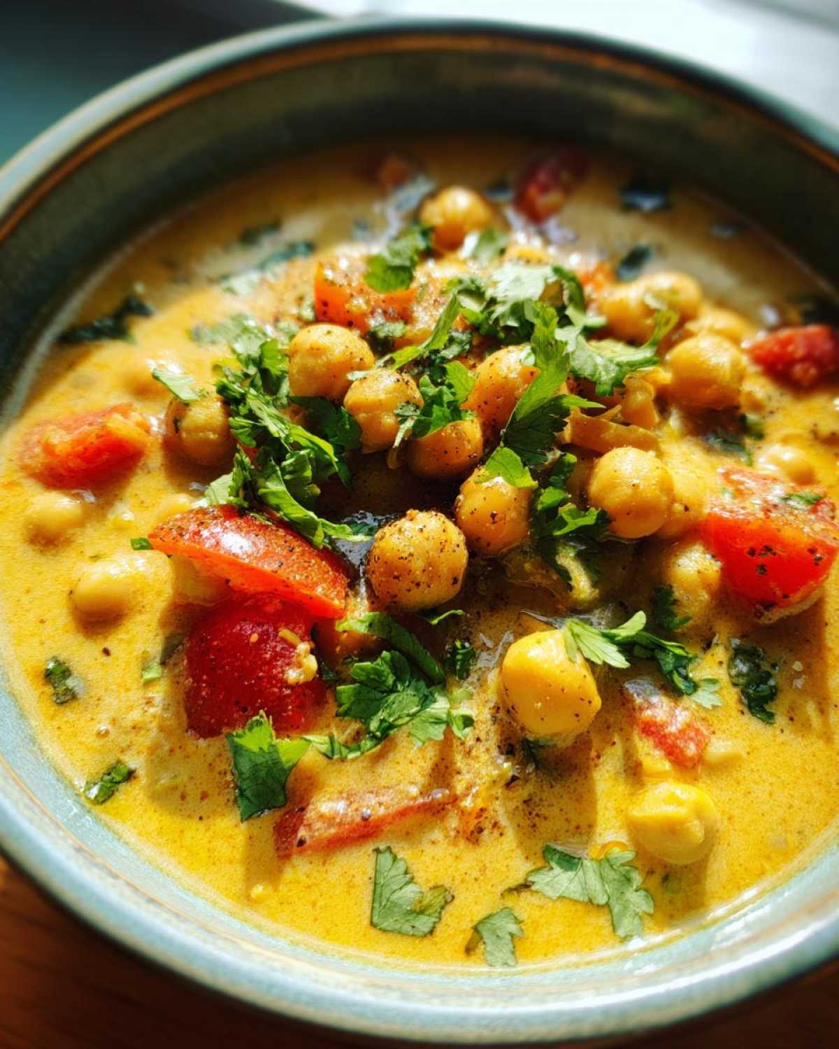 Coconut-Curry Chickpea Stew