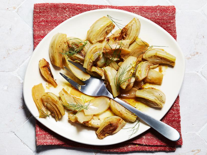 Braised Fennel and Cannellini Beans with Lemon Thyme
