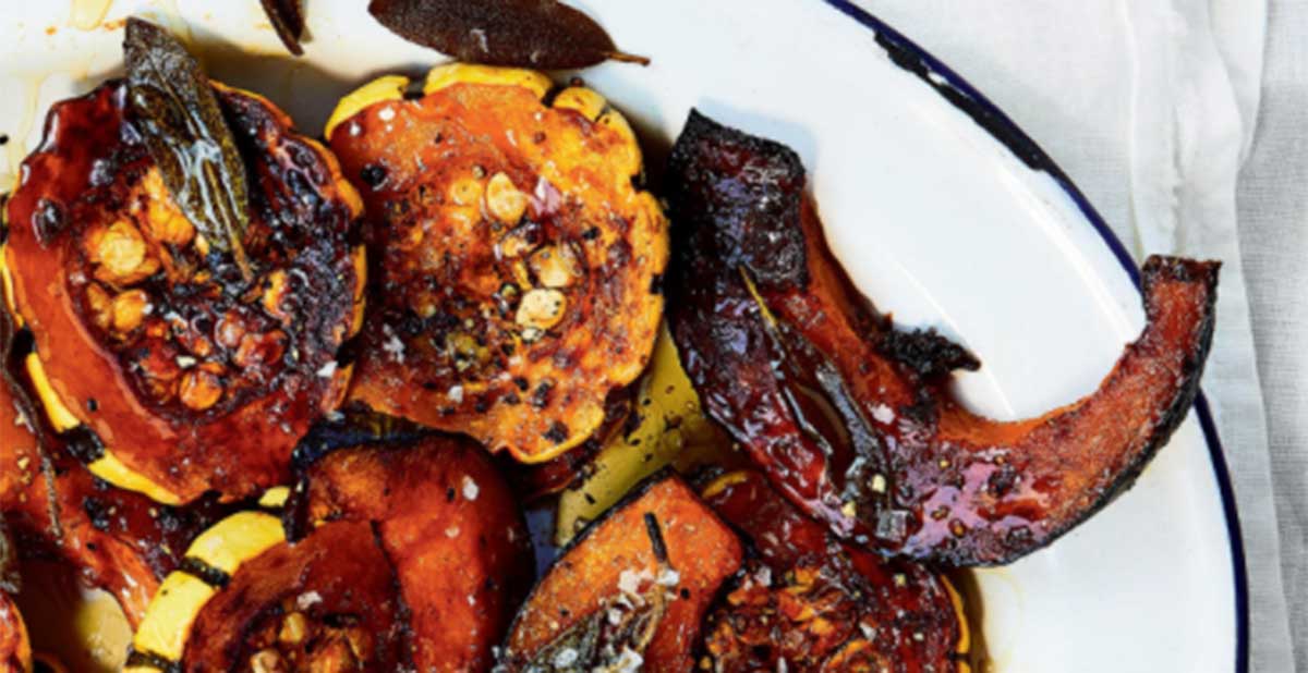 Sautéed Winter Squash with Sage and Honey