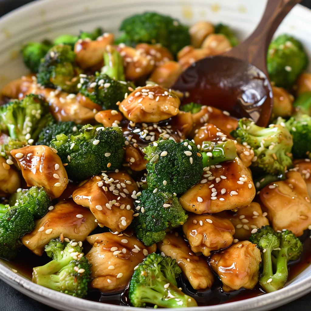Pan-Seared Honey-Soy Chicken with Broccoli