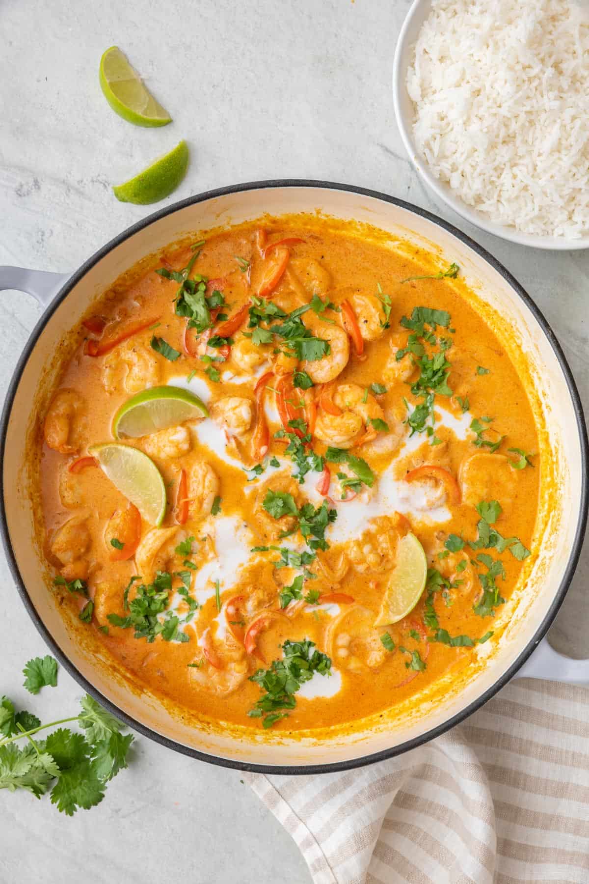 Nairobi Coconut Curry Shrimp