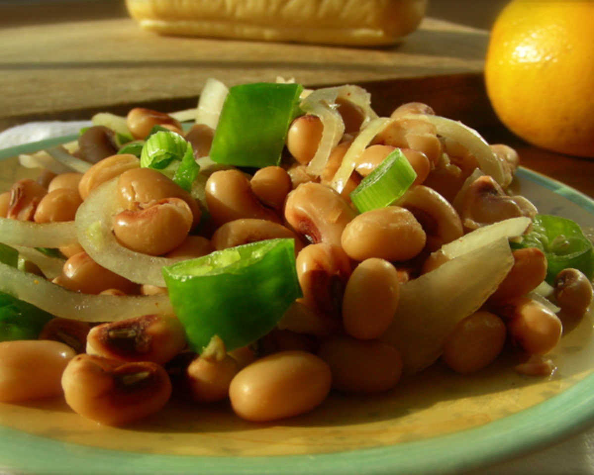 Barbecue-Style Black-Eyed Peas with Ham Hock