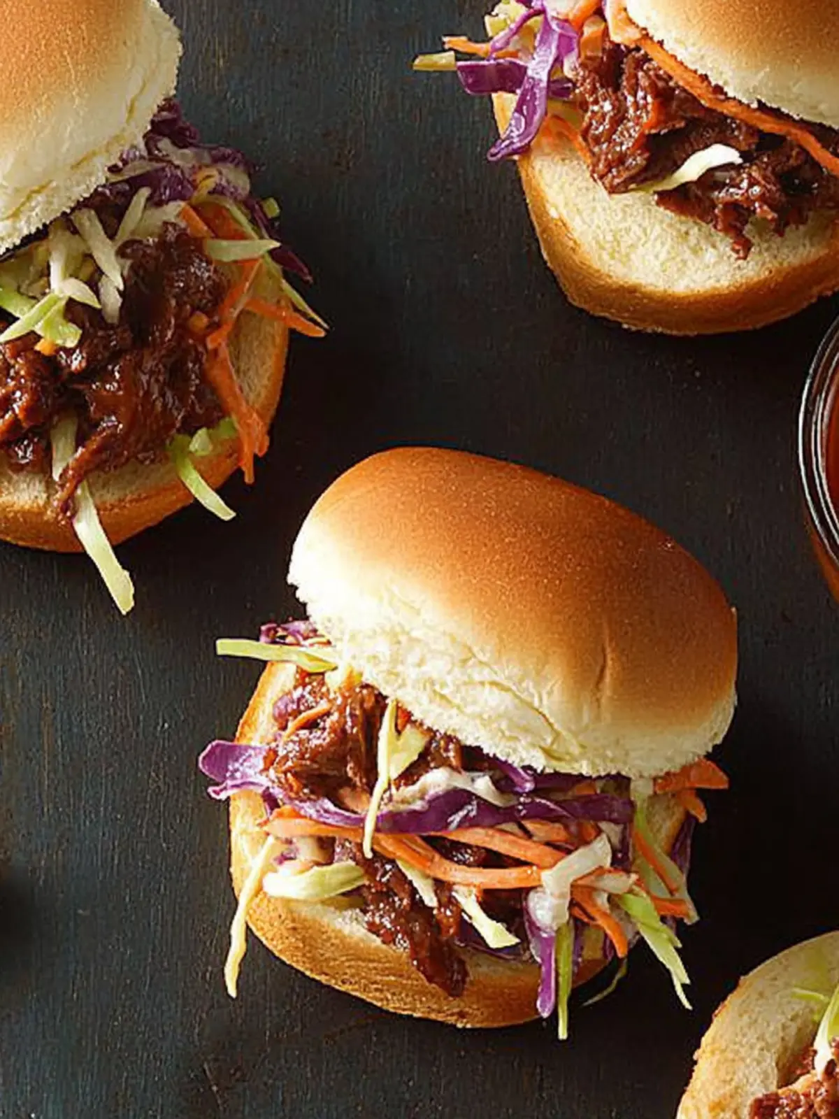 Spicy Jalapeño Slaw Beef Sliders