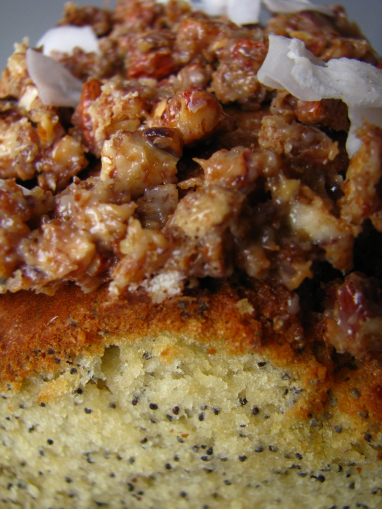 Poppy Seed-Stuffed Rice Cakes with Coconut