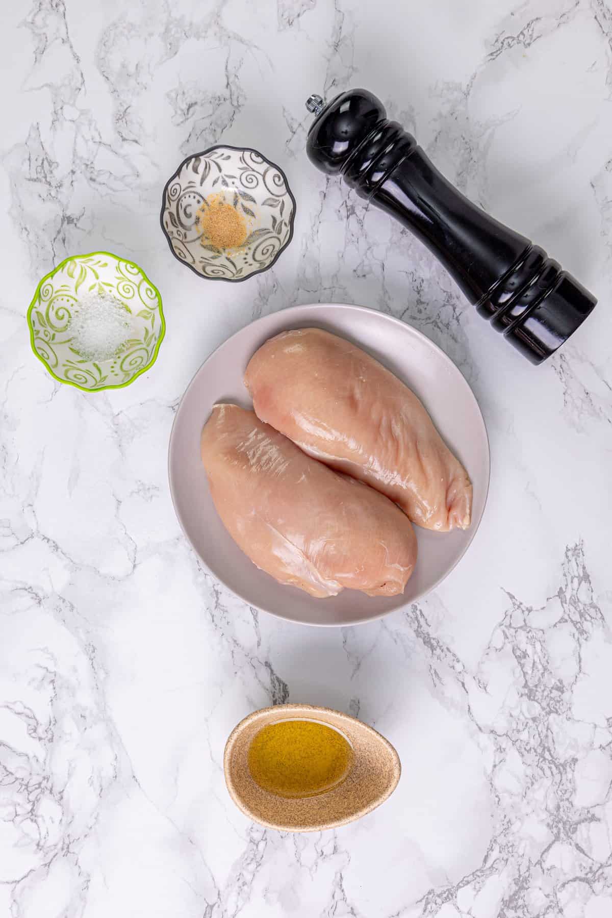 Pan-Seared Chicken Breast with Hidden Mint Filling